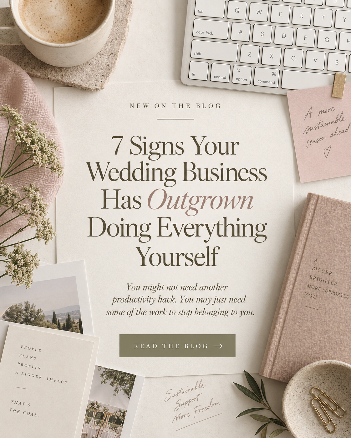 7 Signs Your Wedding Business Has Outgrown Doing Everything Yourself