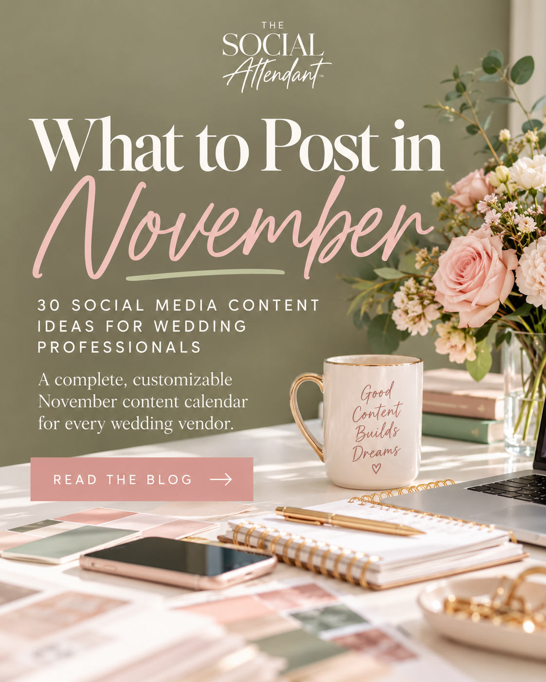 What to Post in November: 30 Social Media Content Ideas for Wedding Professionals