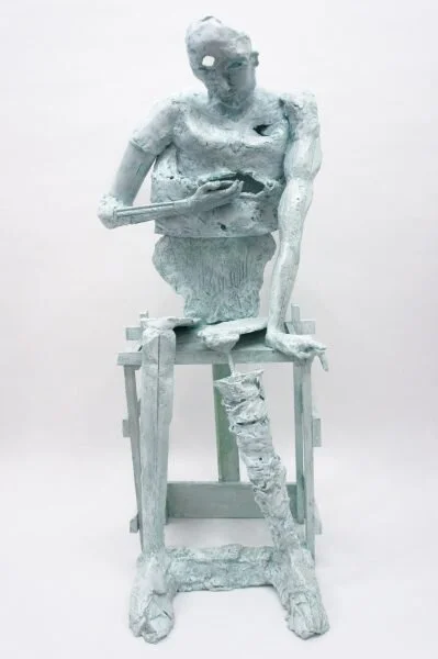  Ontological Splendor I 2018, Mixed media,  58 x 25 x 24 