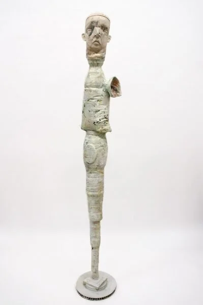  Alarm Bell Cacophonies II 2018, Mixed media, 71 x 12 x 12  