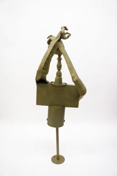  Ontological Splendor IX  2018, Mixed media, 54 x 18 x 14  