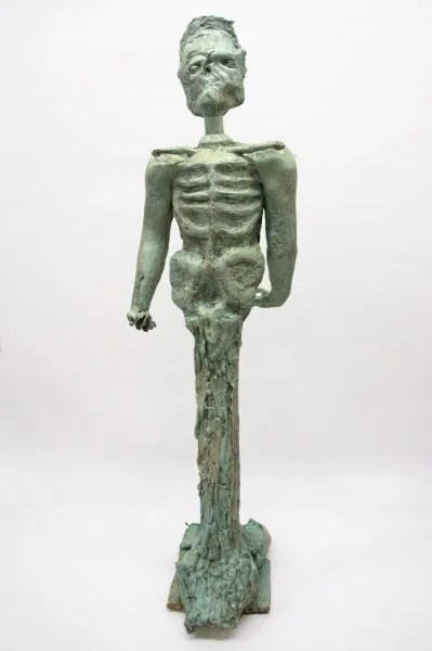  Ontological Splendor VII  2018, Mixed media,  69 x 19 x 25  