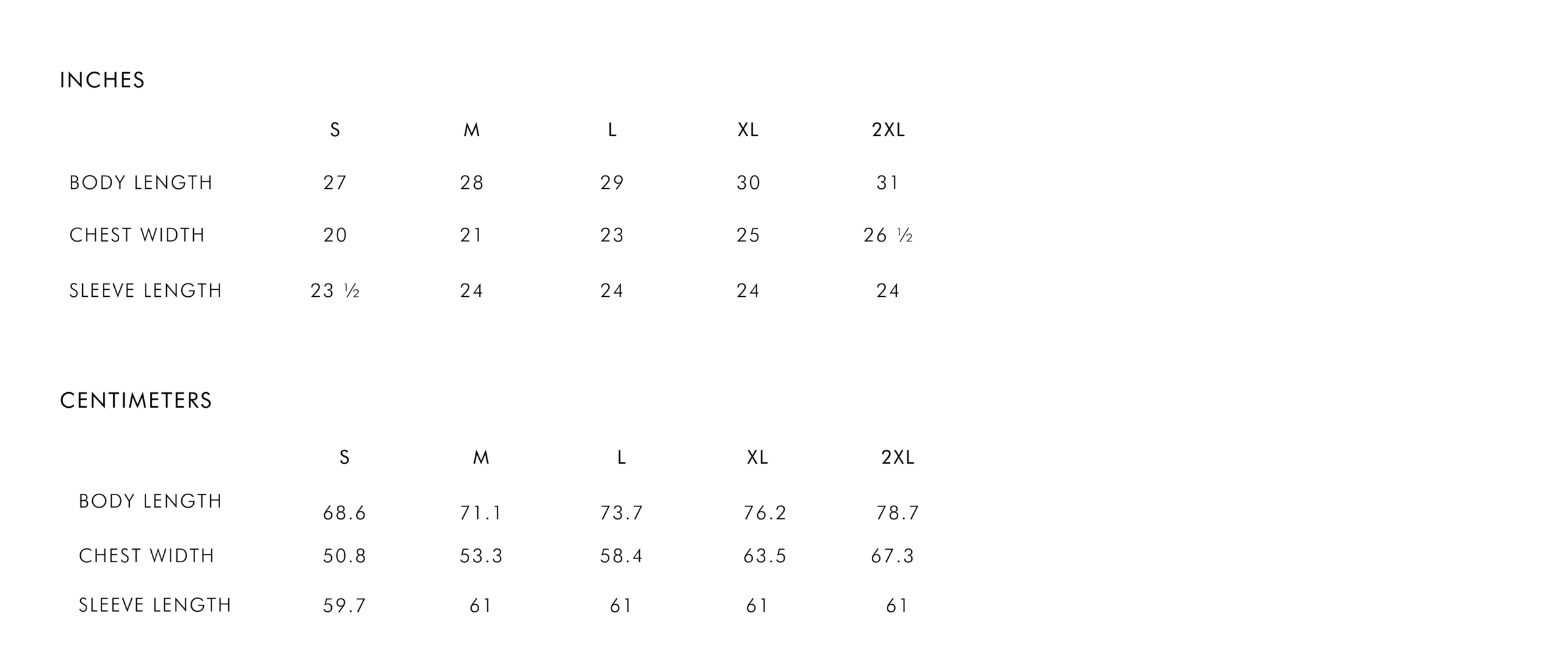 Product measurements may vary by up to 2″ (5 cm).
