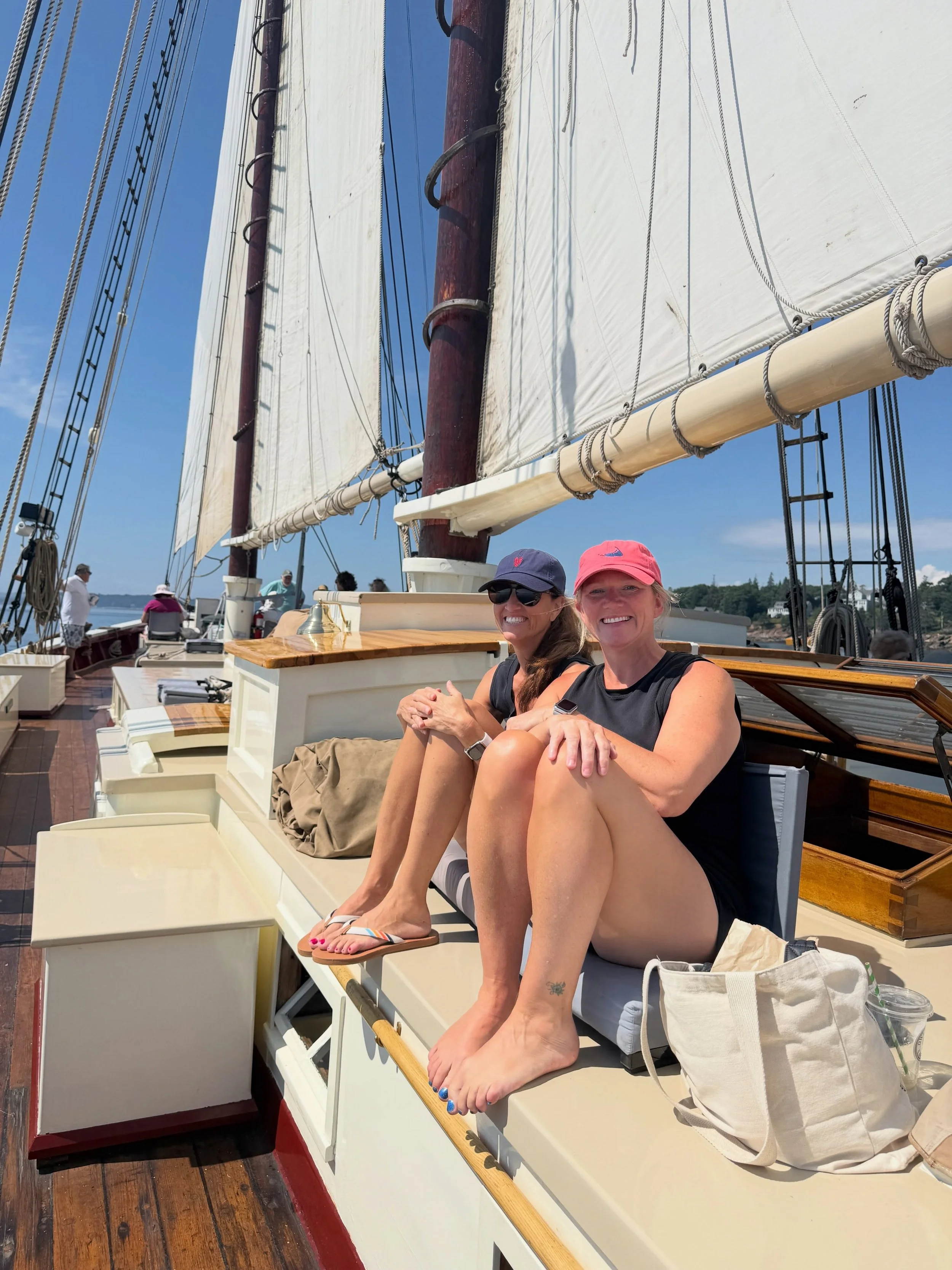 Four days aboard the Schooner J. &amp; E. Riggin, and I&rsquo;m still not entirely sure how to put this experience into words.

It was awful. 😂 It was amazing. It was uncomfortable, challenging, exhilarating and beautiful. There were moments I wonde