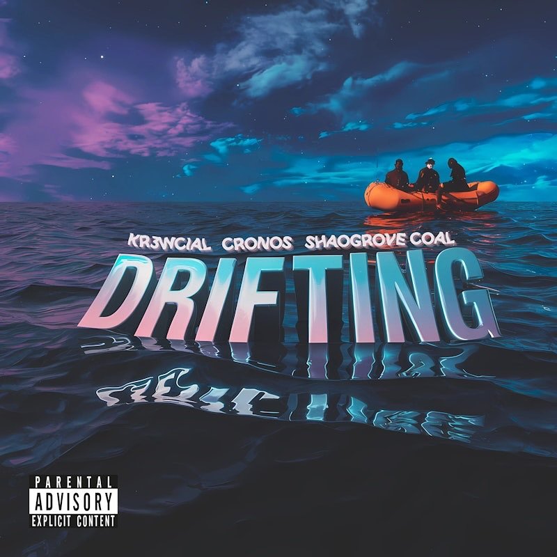 #NewSingle by glbl memebrs @ikr3wcial x @omgitscronos x @ohsenseicoal called &ldquo;Drifting&rdquo; out now on all platforms. Produced By @omgitscronos #glblFam