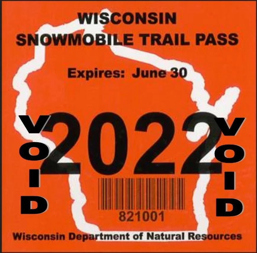 TRAIL PASS — Sayner Barnstormers Snowmobile Club