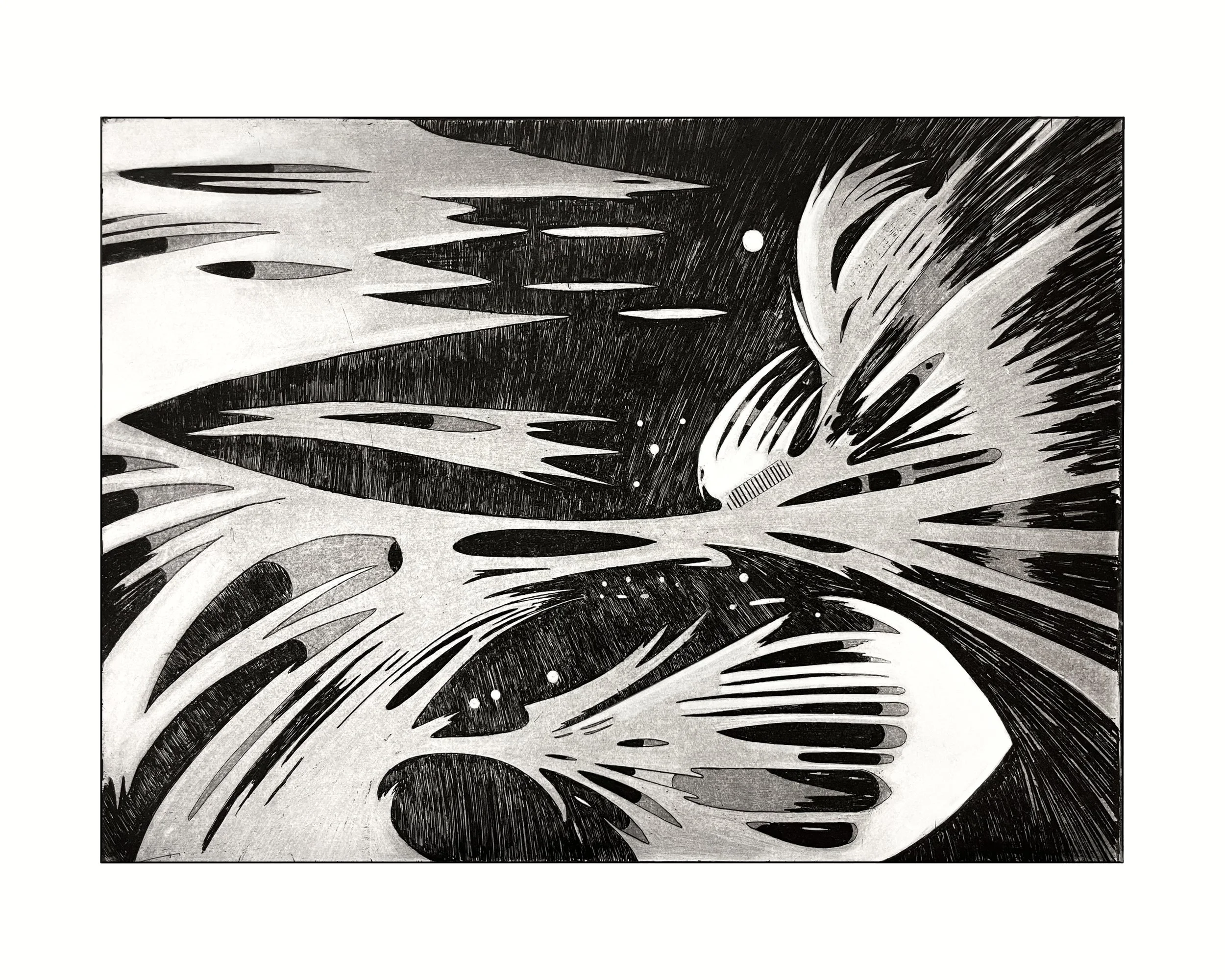 No. 102525.4, Etching, 2026, 34 x 24 cm.