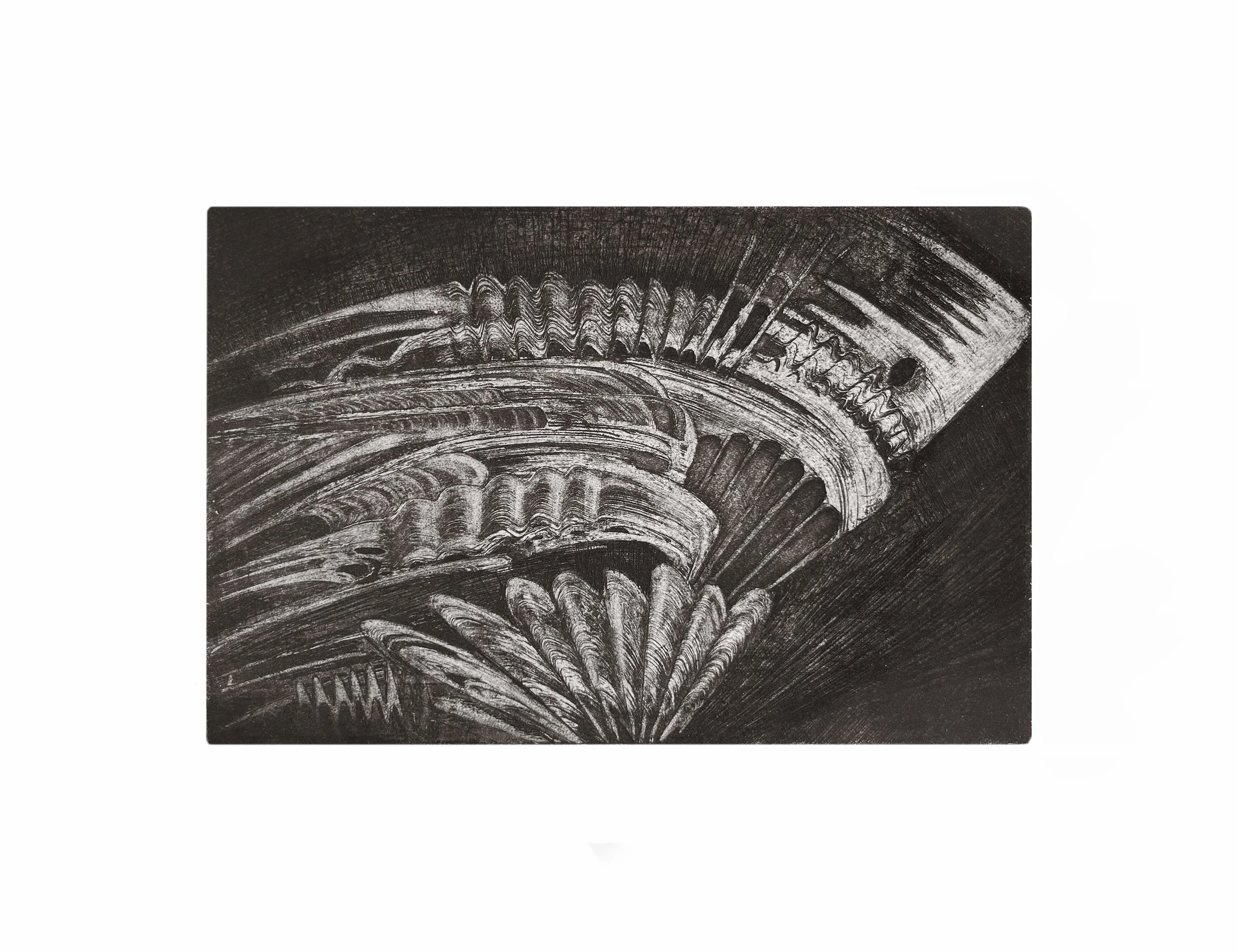 No. 041522.5, Aquatint Etching, 2026, 28 x 20 cm.