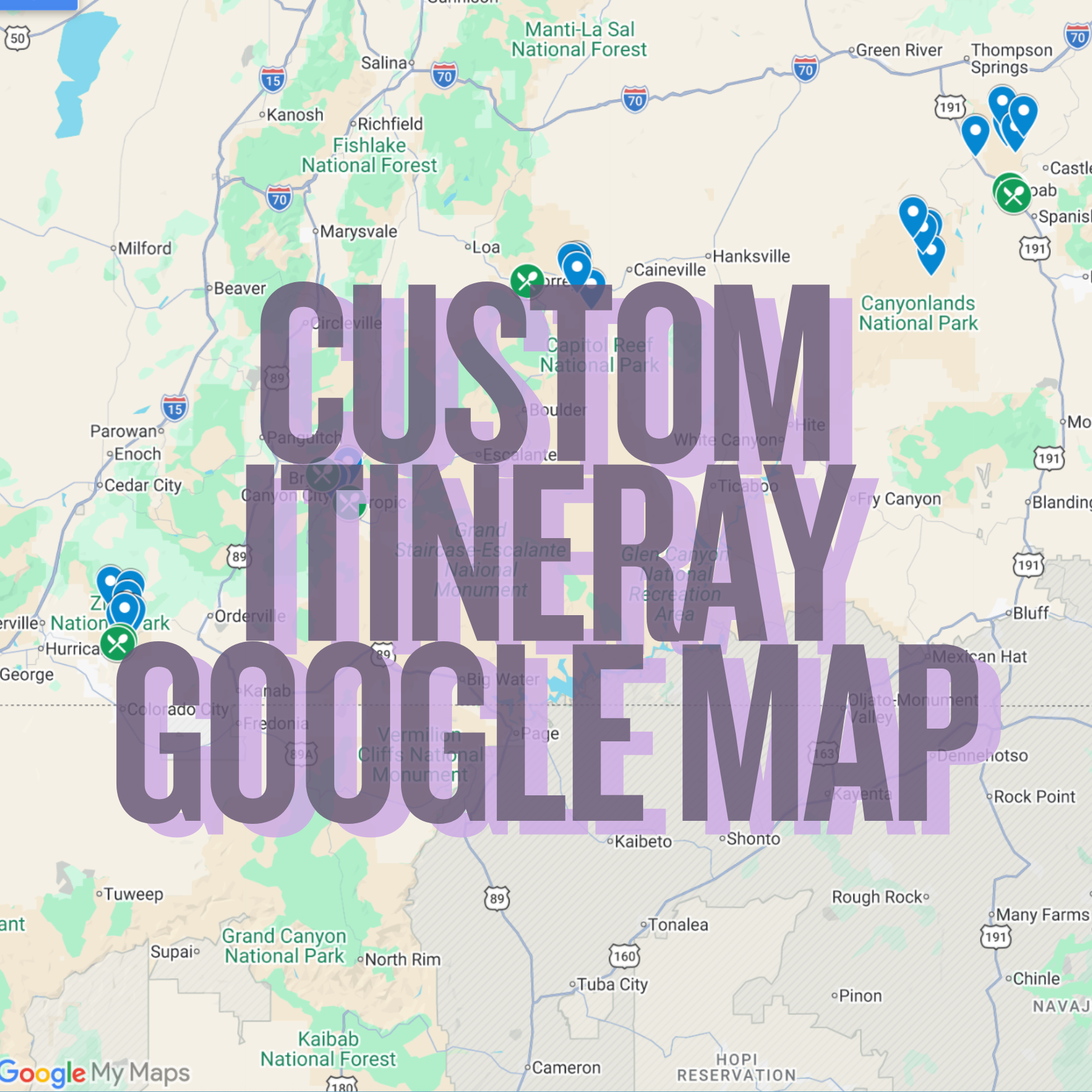 Interactive Google Map