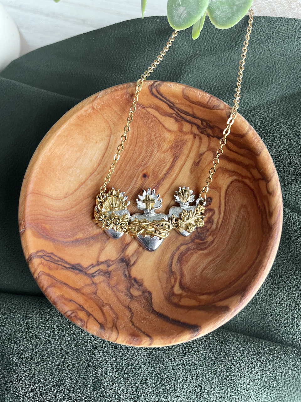 Hearts of the Holy Family Necklace - 3.png