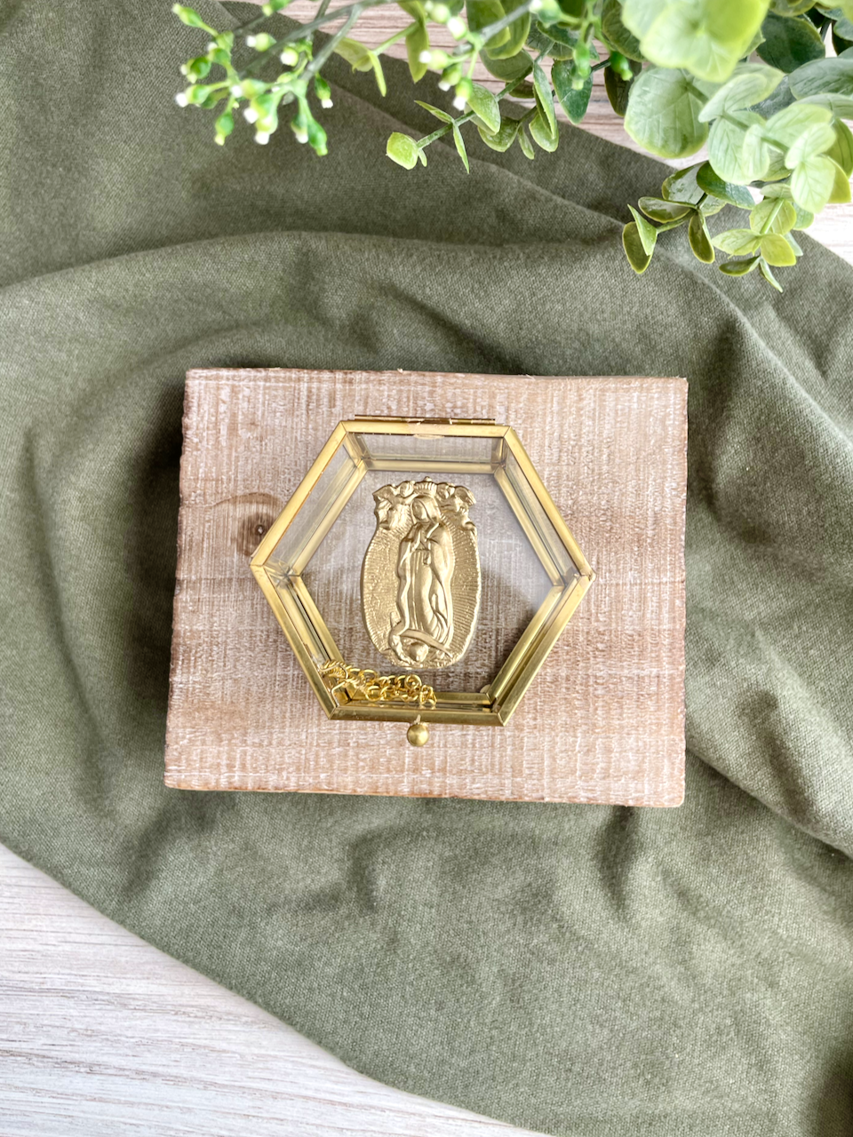 Our Lady of Guadalupe Arras/Jewelry Box