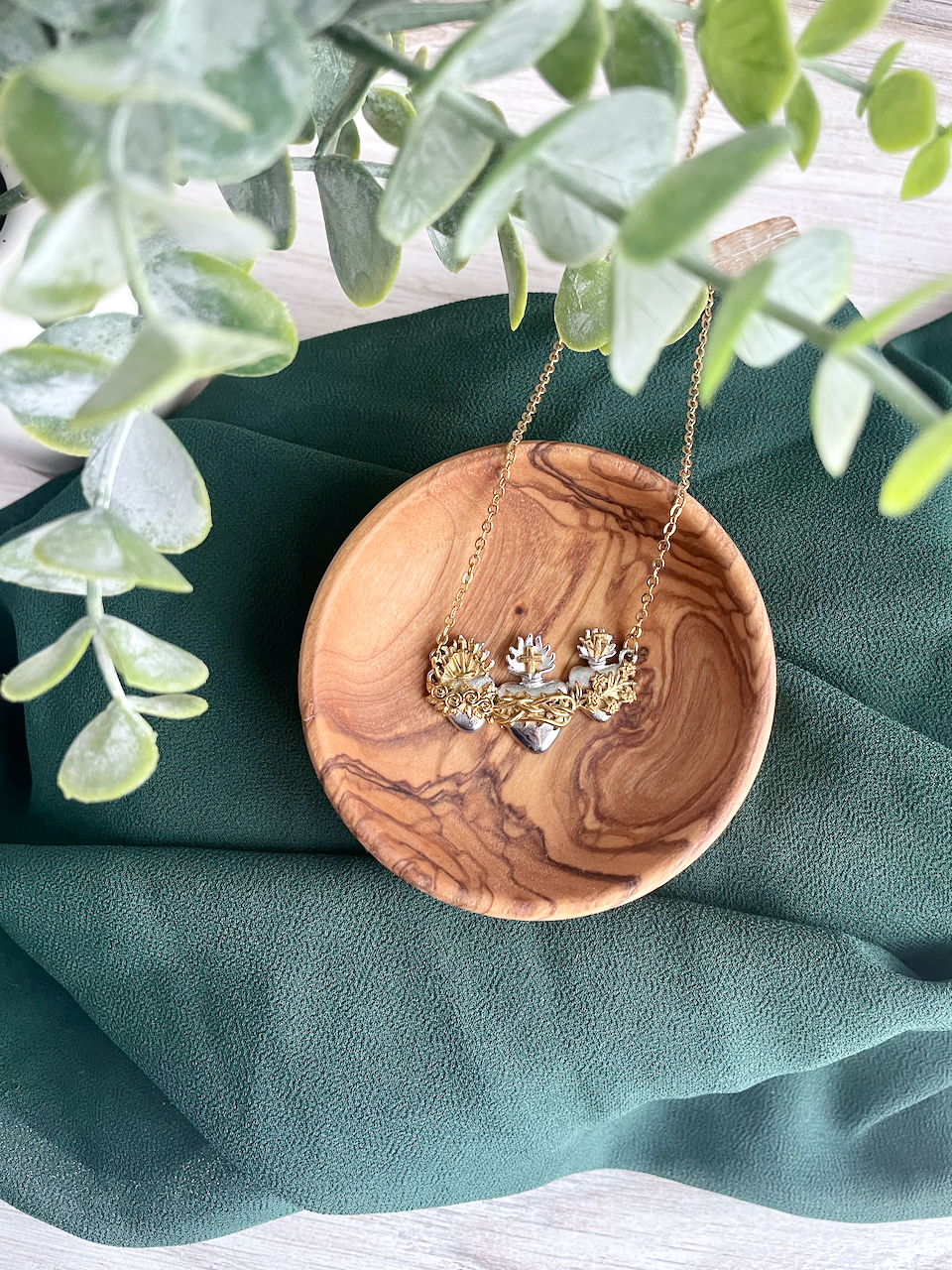 Hearts of the Holy Family Necklace - 2.png