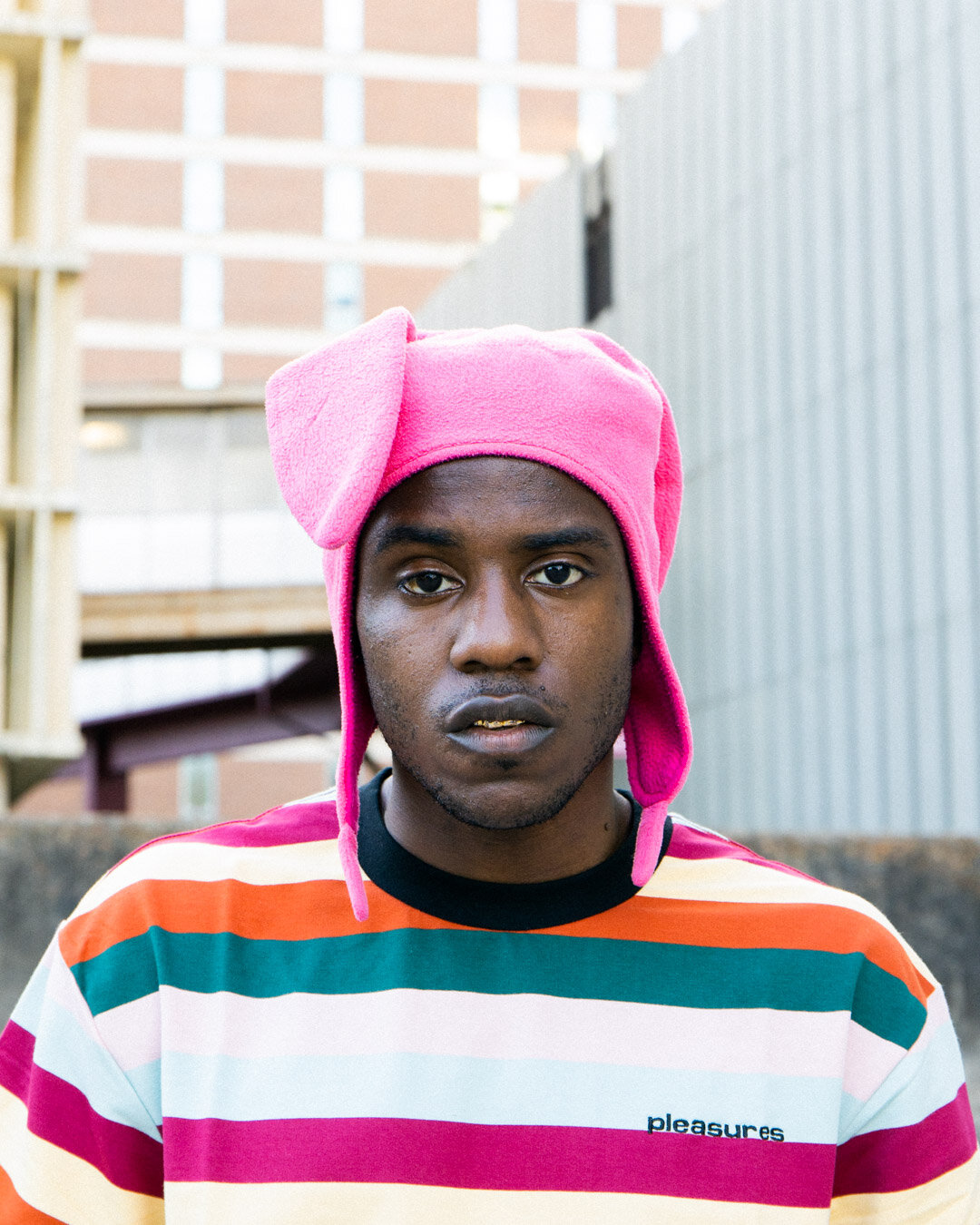 AWFM wearing his signature pink bunny ears