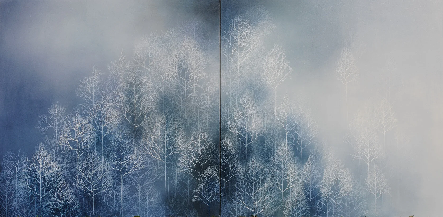 Sarah Island 2, oil on canvas