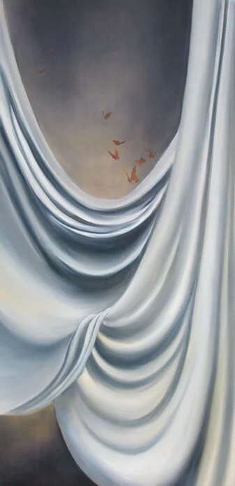 Untitled (Mourning Song), oil on canvas