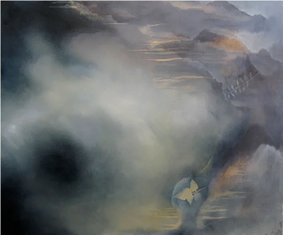 Ancient Pharaphernalia, oil on canvas, 76cm x 91cm

 