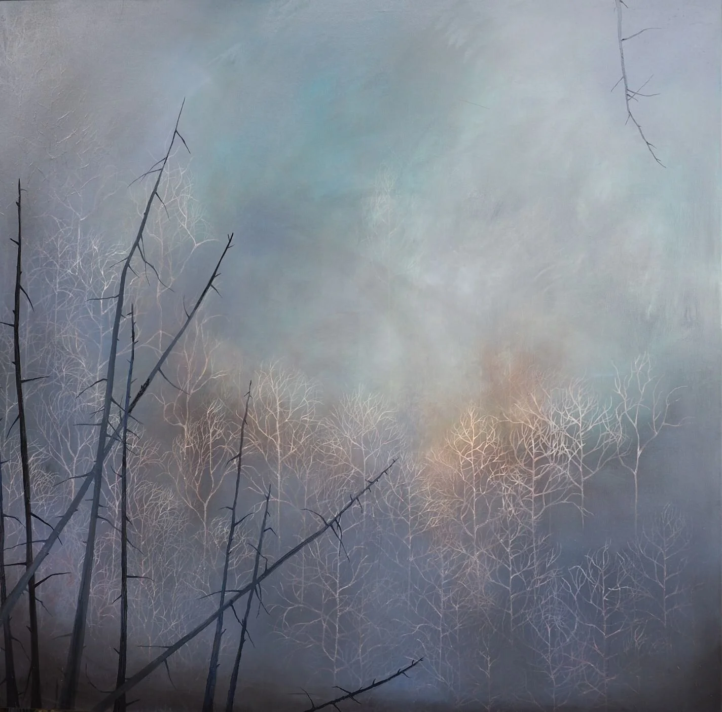 Aftermath, oil on canvas