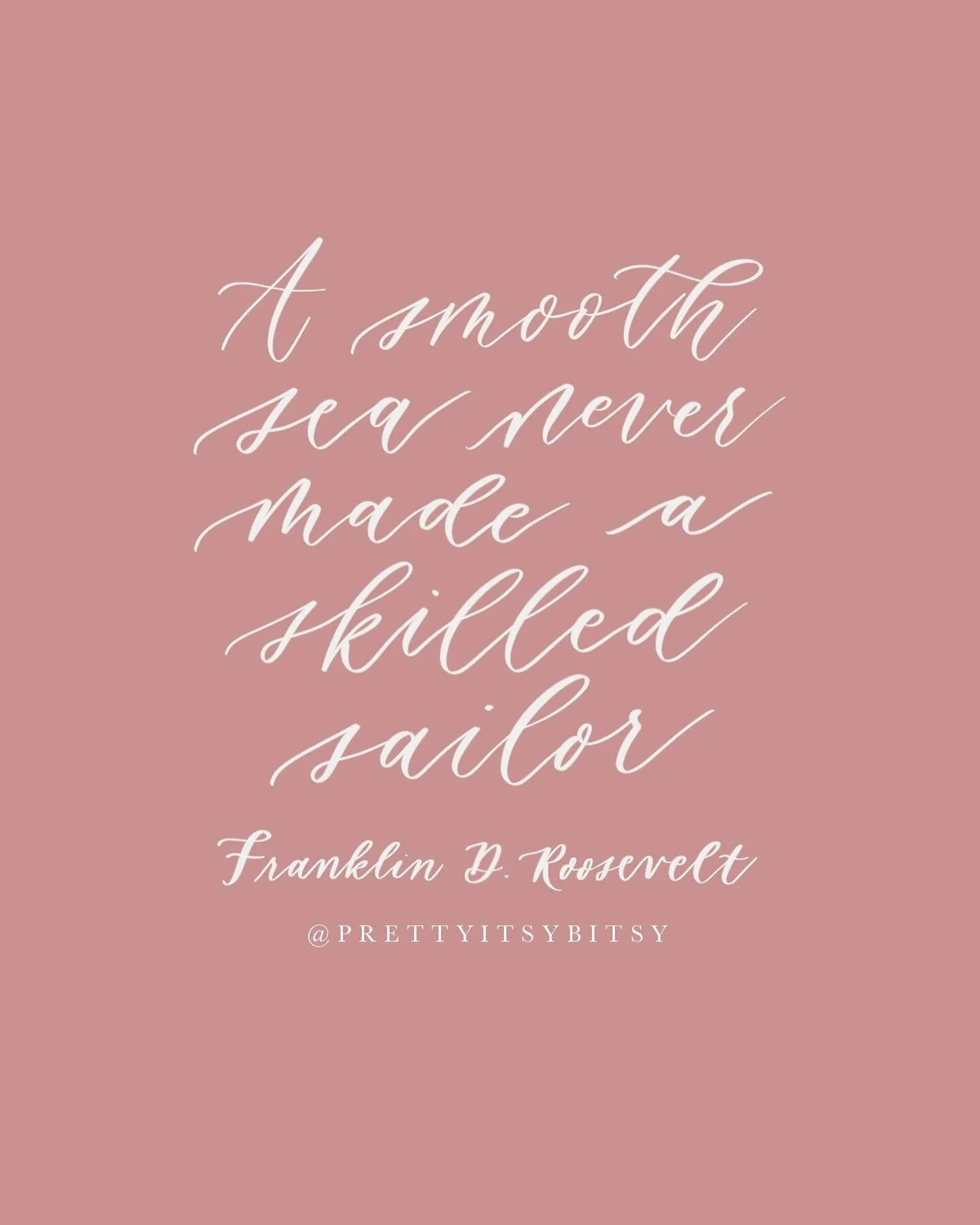 Your mid-week motivation. 🌊 

PS I learned how to drive a boat last weekend. Swipe right to see how I drove away from the dock and how I drove on the way back 😜

Would you trust me to drive you? 

#franklindroosevelt #ipadlettering #vancouvercallig
