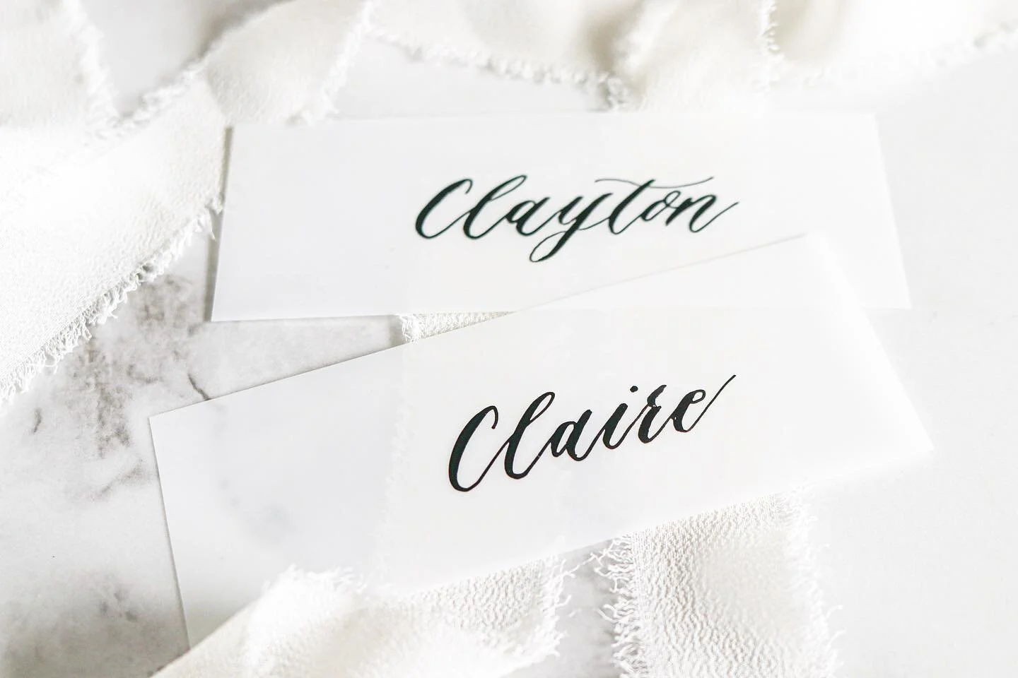 Sweet, simple and translucent place cards that double up as a lovely bookmark ✨

DM or email hello@prettyitsybitsy.com for place cards for your upcoming event. 

#moderncalligraphyplacecards #pointedpencalligraphy #bcweddings #bcevents #yvrweddingpla