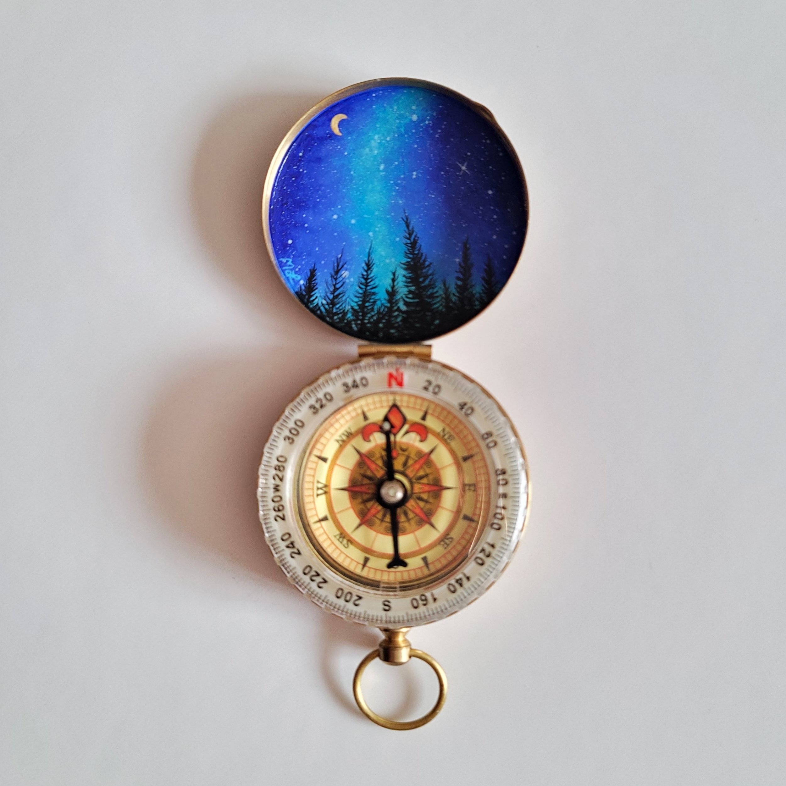 Pocket Compasses — Tiny paintings, original artwork, and prints —  MLpaintings