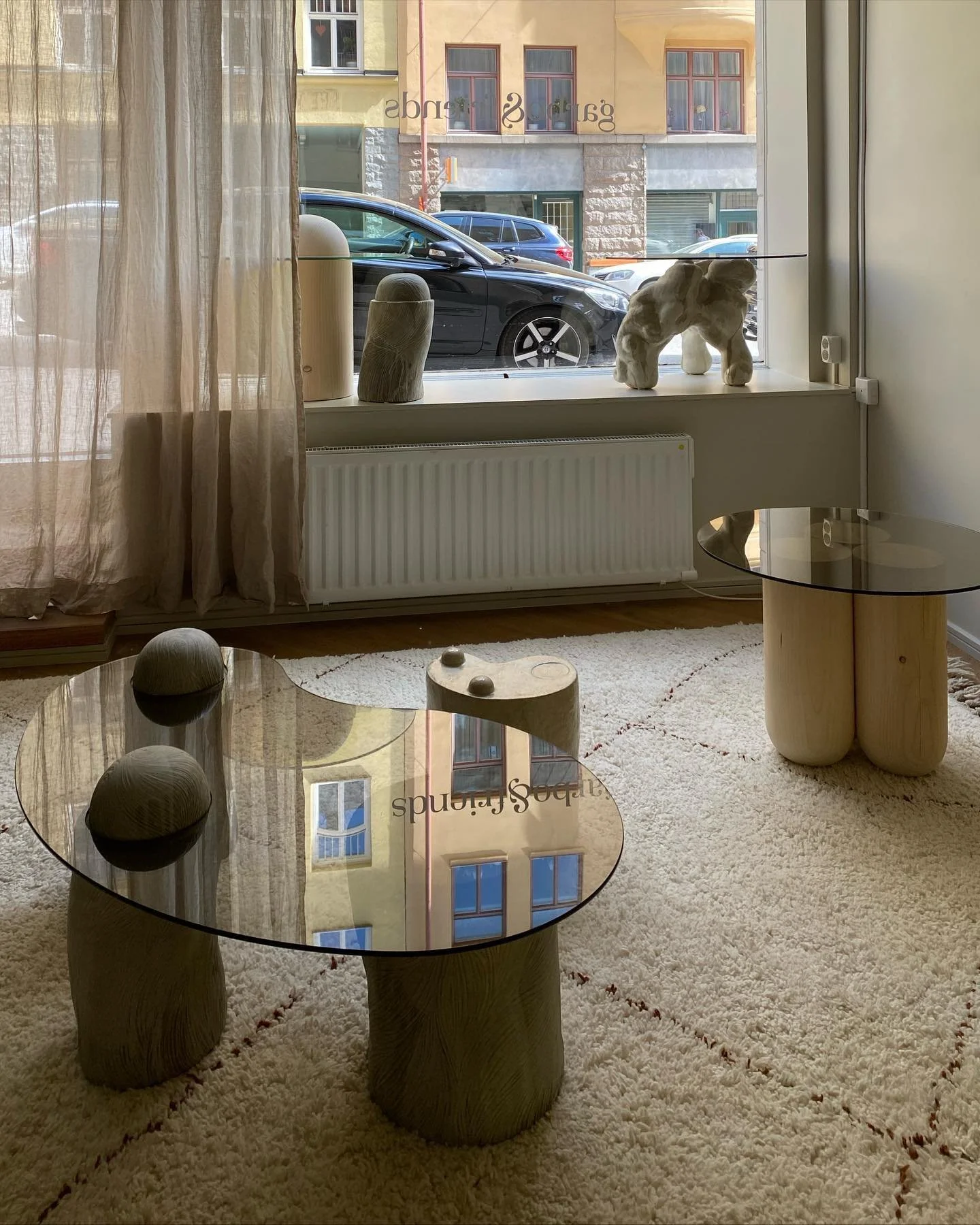 Temporary exhibition at Vikingagatan 11 with @aharstrom showing our collaboration PETRIFIED✨ open on appointment. 

Thank you @garboandfriends for housing us🫶