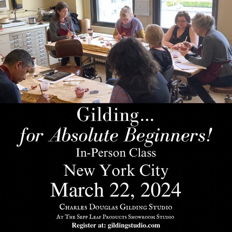 Absolute beginner gold leaf classes