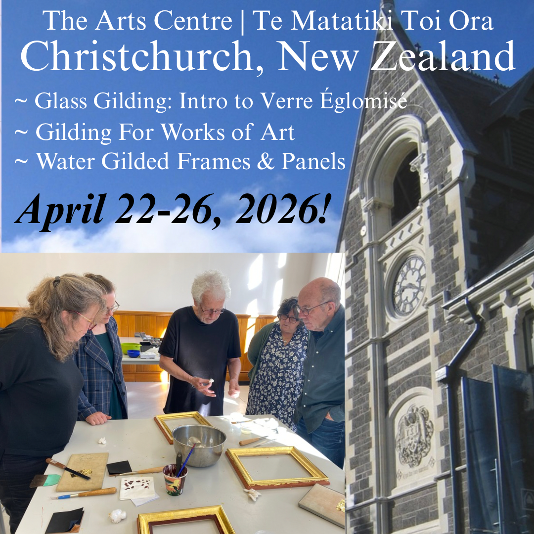 In-Person Gilding Classes April 22-26, 2026!