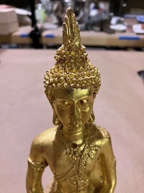 23k Oil Gilded Buddha