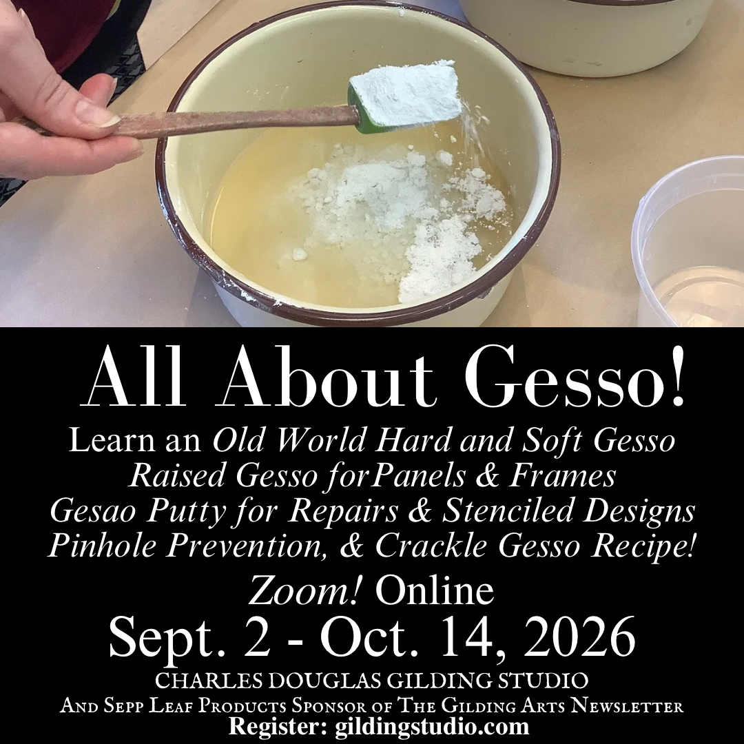 Al About Gesso, an Online Class Sept. 2-Oct. 14, 2026