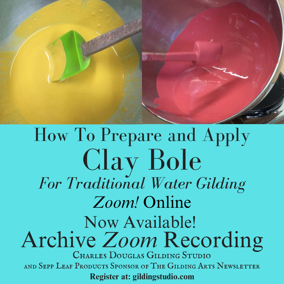 (Archive Zoom Recording) How To Prepare and Apply Clay Bole