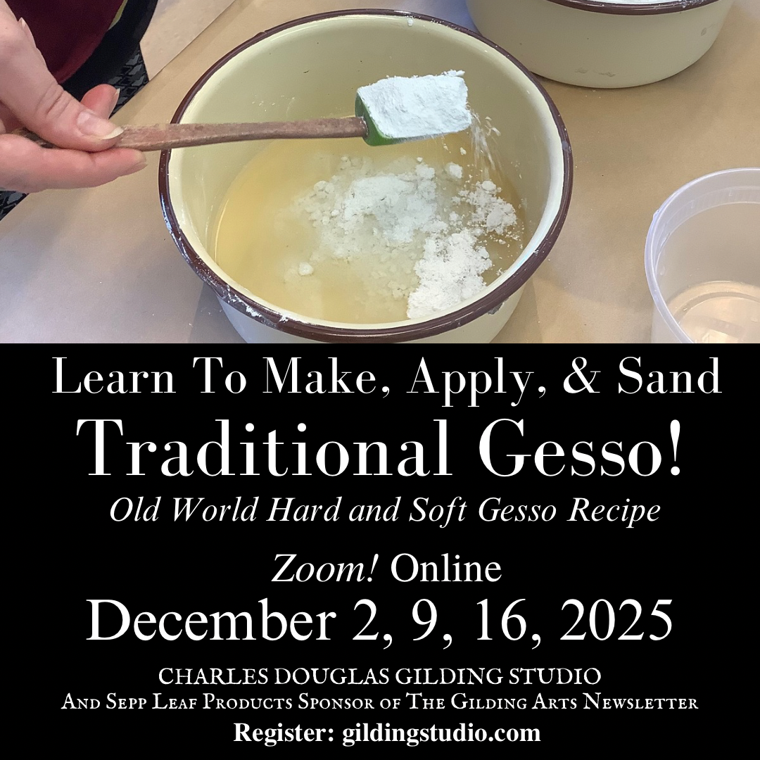How To Make Gesso, Online Class, Dec. 2-16, 2025