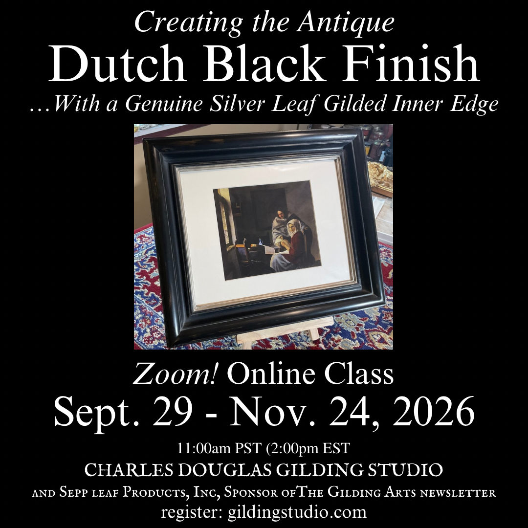 Antique Dutch Black Frame Finish