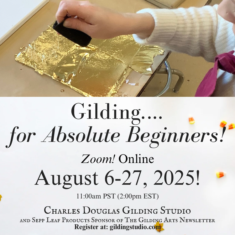 Gilding…for Absolute Beginners!