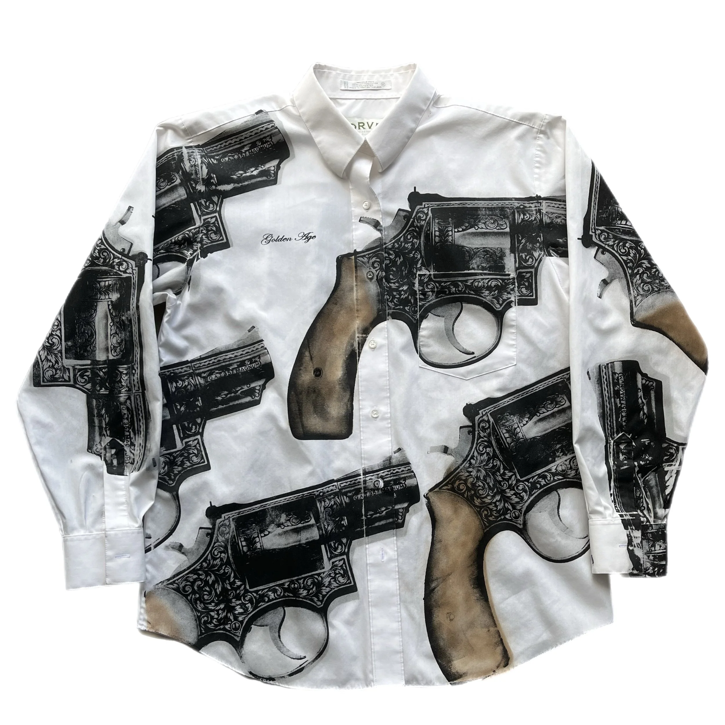 GAT357 BUTTON UP (MED/LARGE)