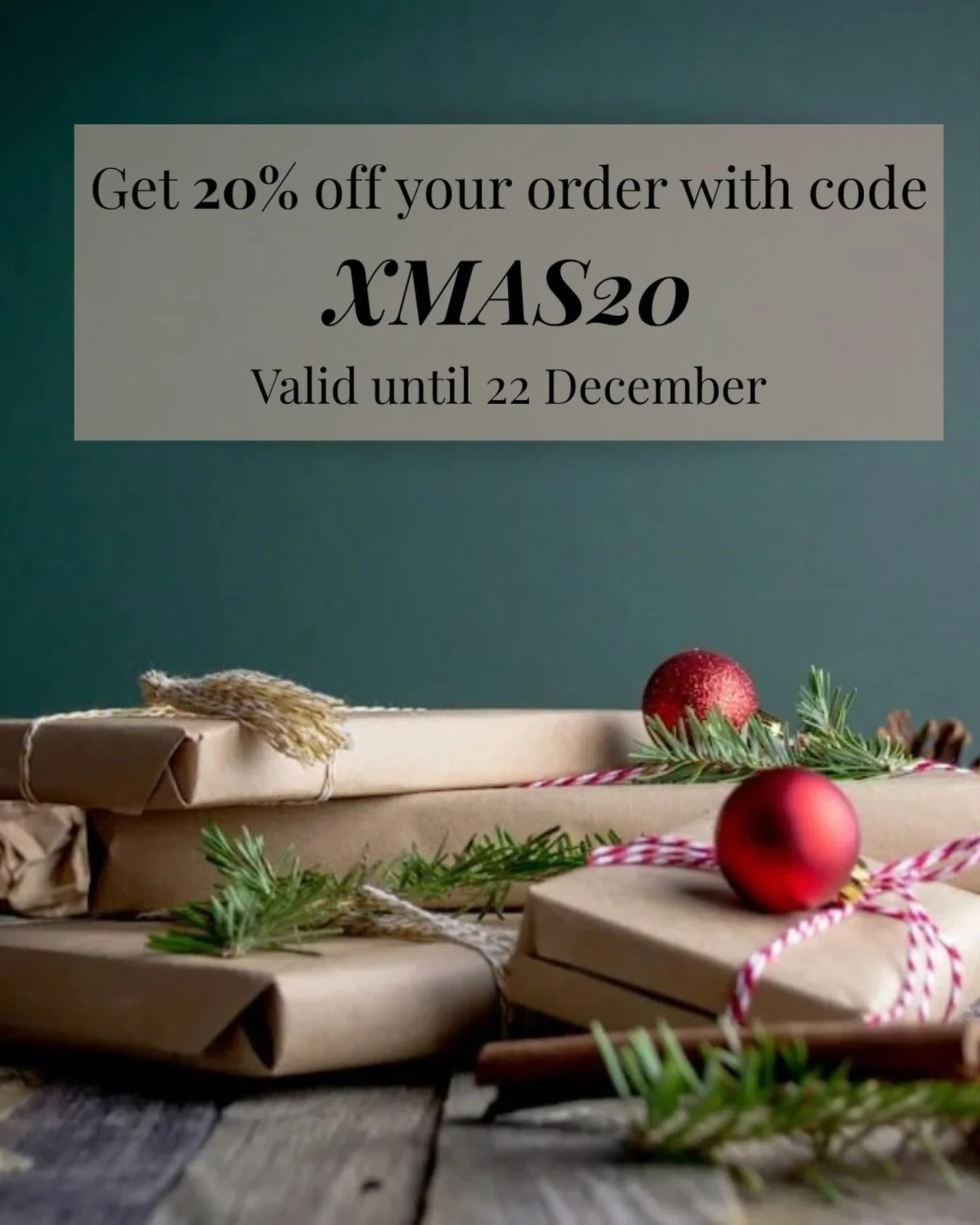 Get 20% off your purchases from now until the 22 December - just enter discount code XMAS20 at checkout.

#livingwiththeseasons #muddymeadow #countryside #exploretheoutdoors #countryattire #countryliving #exploretheoutdoorsuk #christmasgifts #outdoor