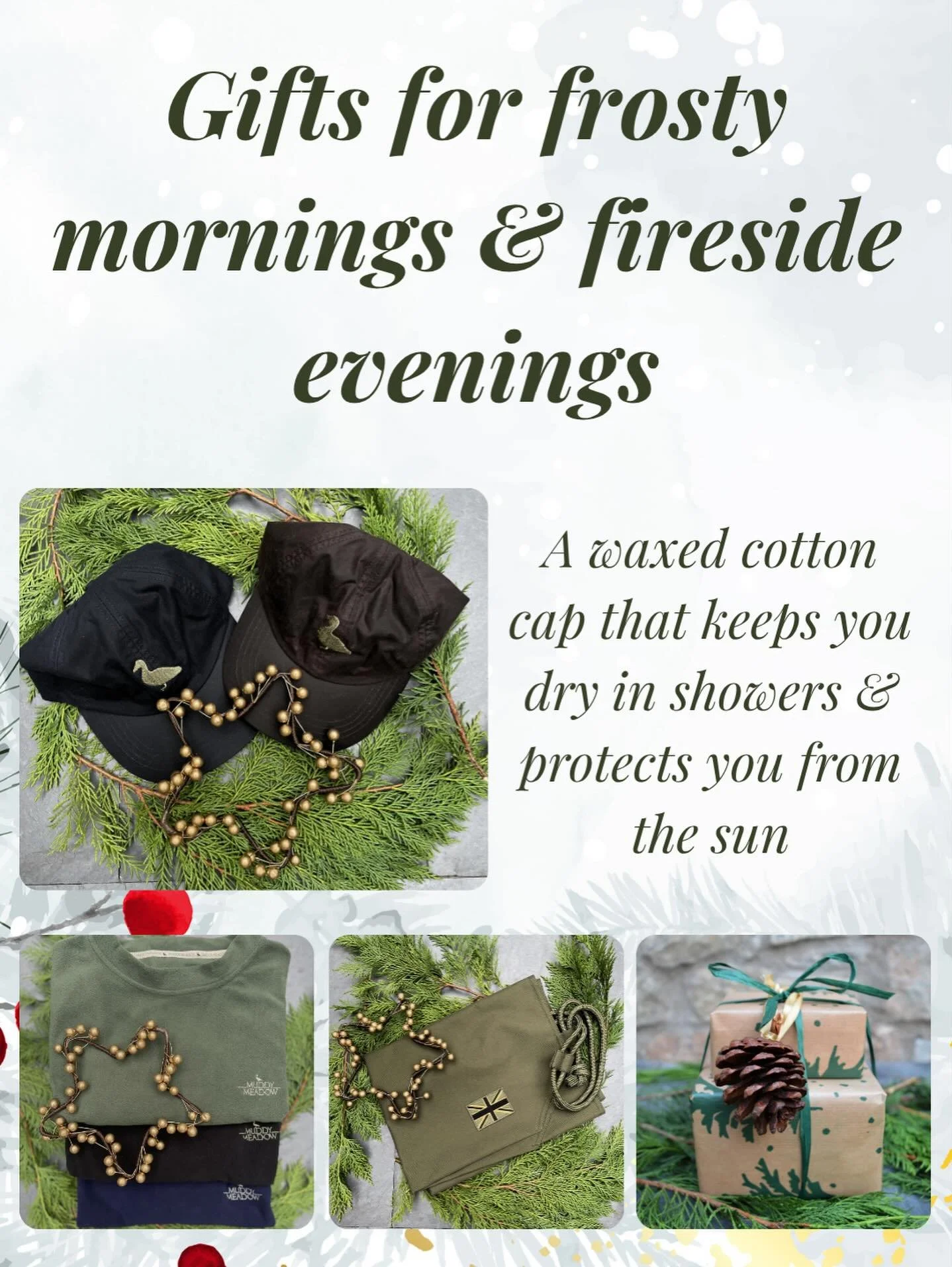 Waxed cotton shrugs off drizzle, sleet, and morning mist&mdash;perfect for unpredictable British winters.

The Waxed Cotton Cap is built for British conditions&mdash;crafted from durable waxed cotton to keep you dry in sudden showers and shaped with 