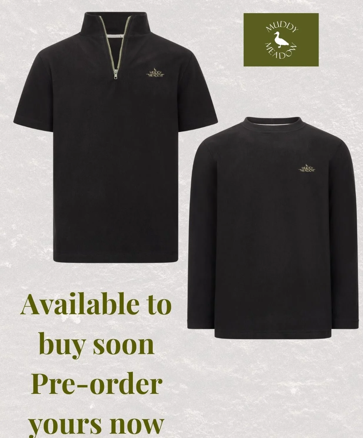 A lightweight quarter‑zip fleece with a stand‑up collar lets you adjust the temperature &mdash; zipped high to hold in heat on brisk mornings then unzip when the sun breaks through
OR 
a long sleeve teece keeps you warm and dry, protecting your arms 