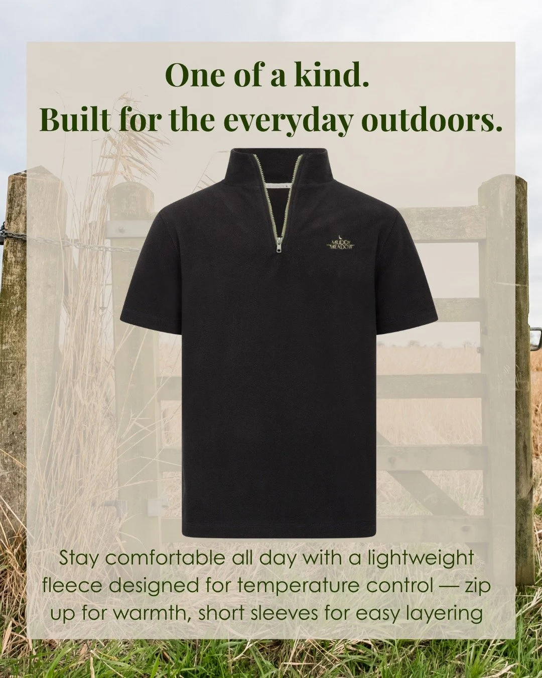 Lightweight, tough, and ready for spring weather. The Trail &frac14;‑Zip keeps you comfortable from cool starts to warmer afternoons, with short sleeves that make layering easy. Available in sizes Small &ndash; X-Large for a relaxed, everyday fit.

#