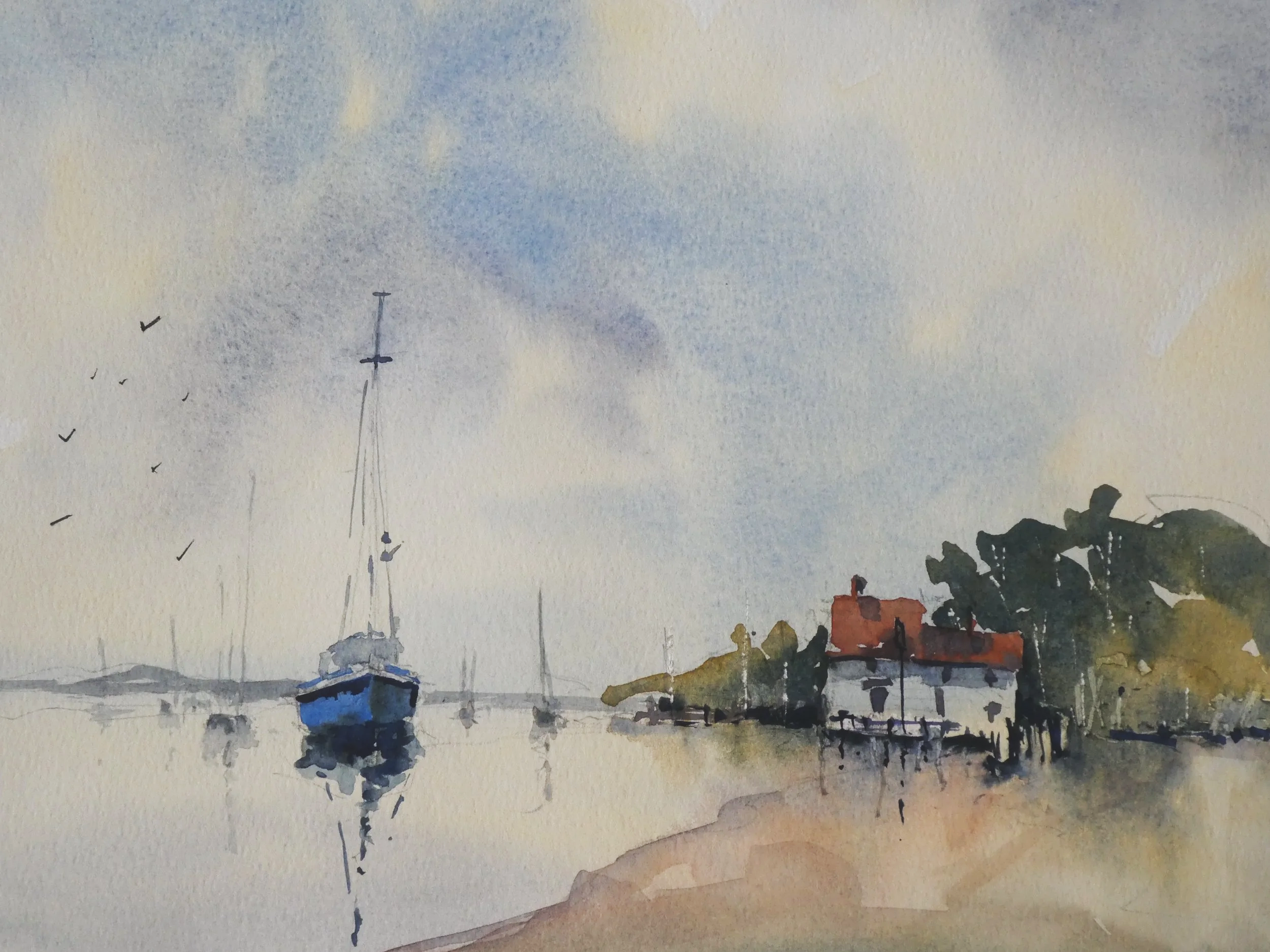 Boat at Pin Mill