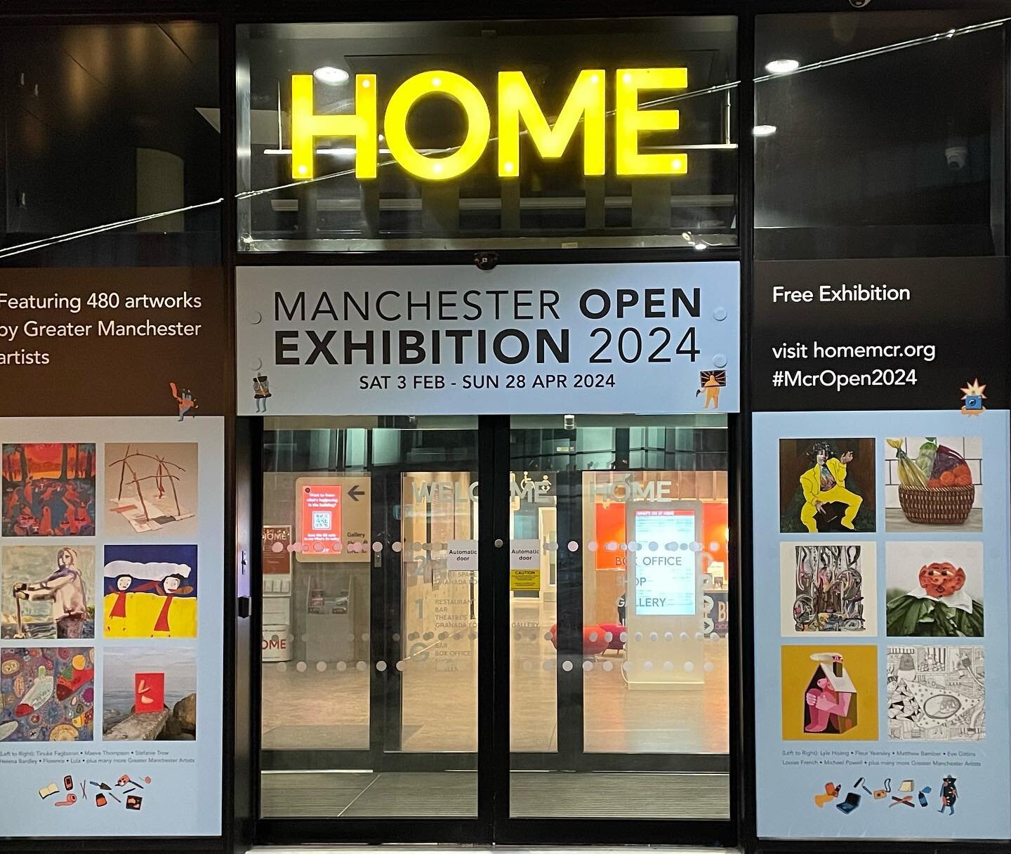 Just dropped off &lsquo;Ledger&rsquo; @homemcr for the upcoming #homeopen2024 which runs from February 3 - April 28 looking forward to seeing the work of fellow #manchesterevent #openexhibition #contemporaryart #manchesterartists #selectedexhibition 