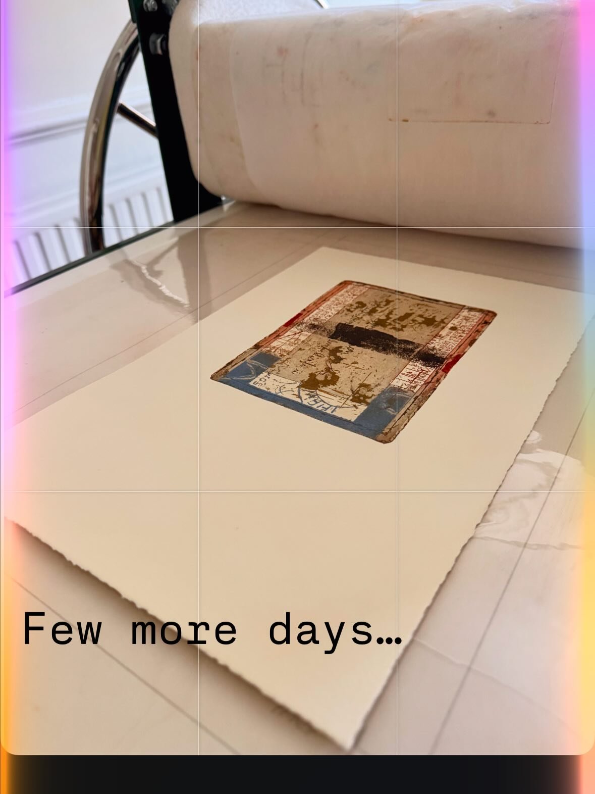 Just a few more days to visit #summerexhibition2025 @royalacademyarts  Thank you to Tom Emerson RA and Stephanie Macdonald RA for selecting my work in room VI. Thank you to all my friends and family who have visited &lsquo;Dear Dad&rsquo; during the 