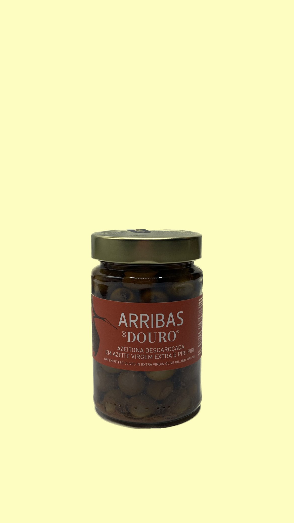 Azeitona Descaroçada em Azeite Virgem Extra e Piri Piri, Arribas do Douro