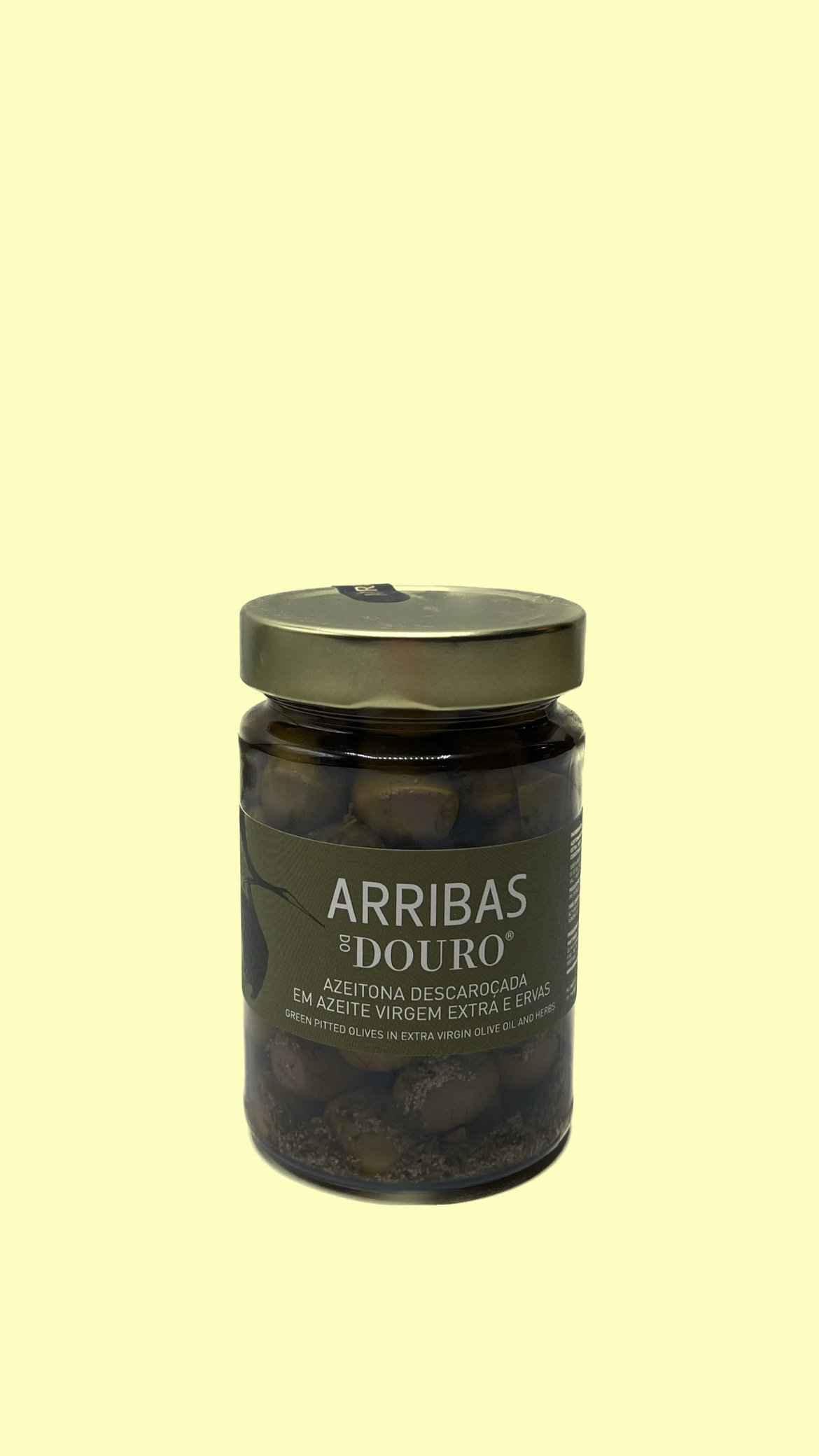 Azeitona Descaroçada em Azeite Virgem Extra e Ervas, Arribas do Douro