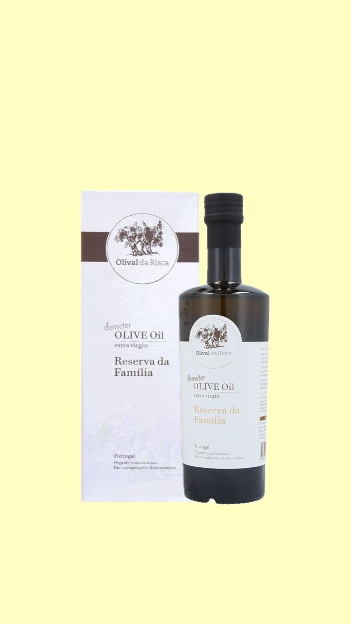 Azeite Virgem-Extra Olival da Risca- Reserva da Família