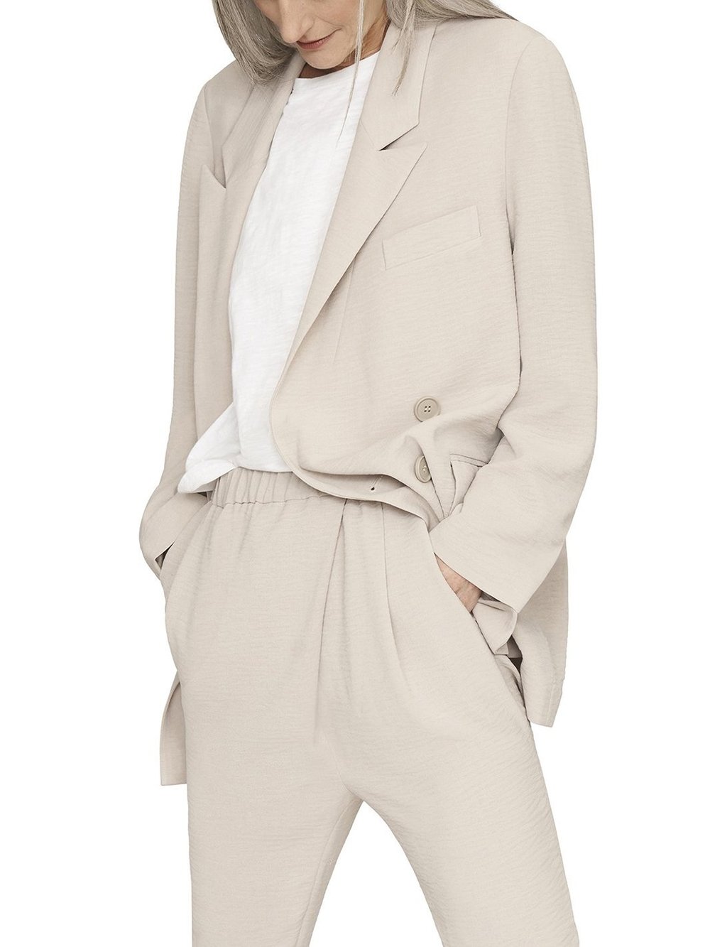 Double Breasted Oversized Jacket