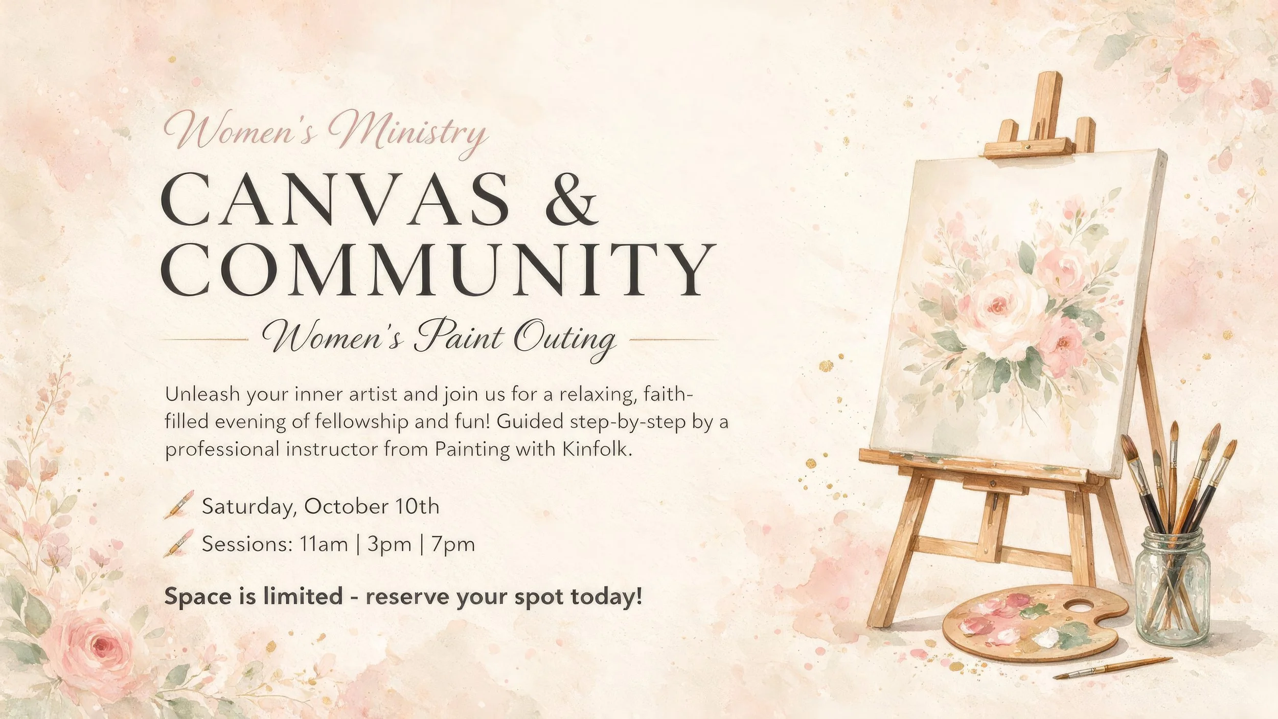 Canvas &amp; Community Women's Paint Outing