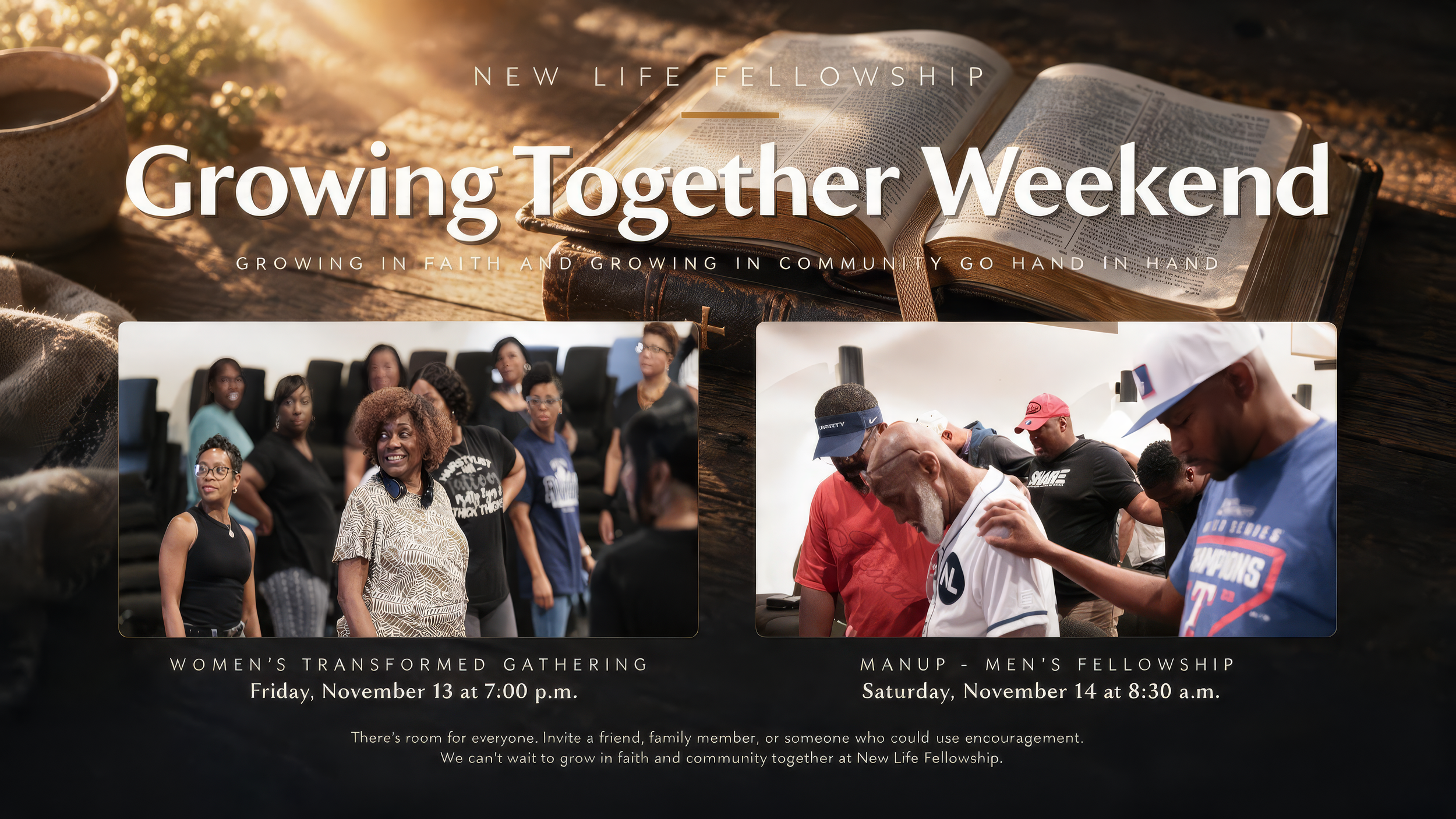 Growing Together Weekend: ManUp