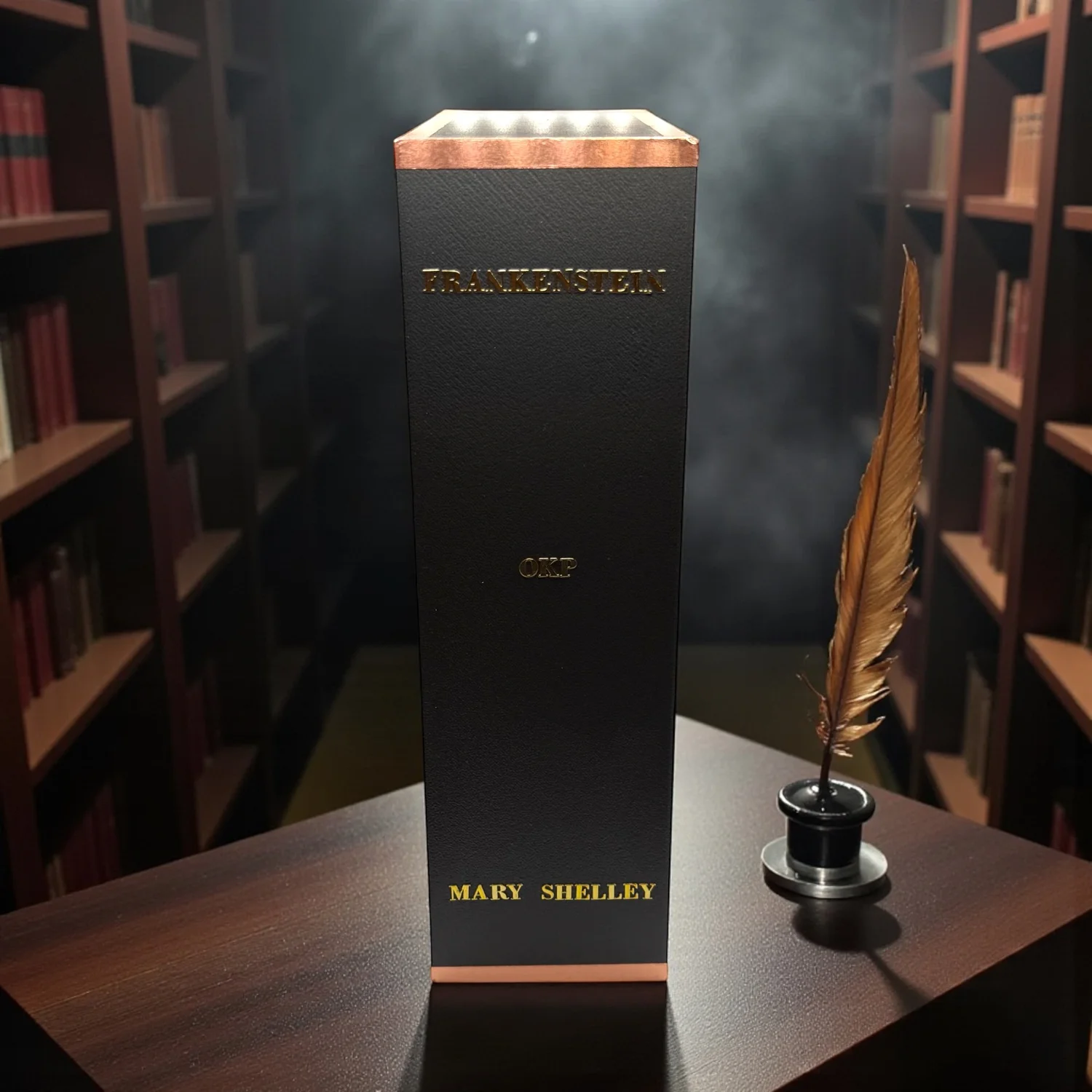 Collector's First Print Edition of Frankenstein — Open Kimono