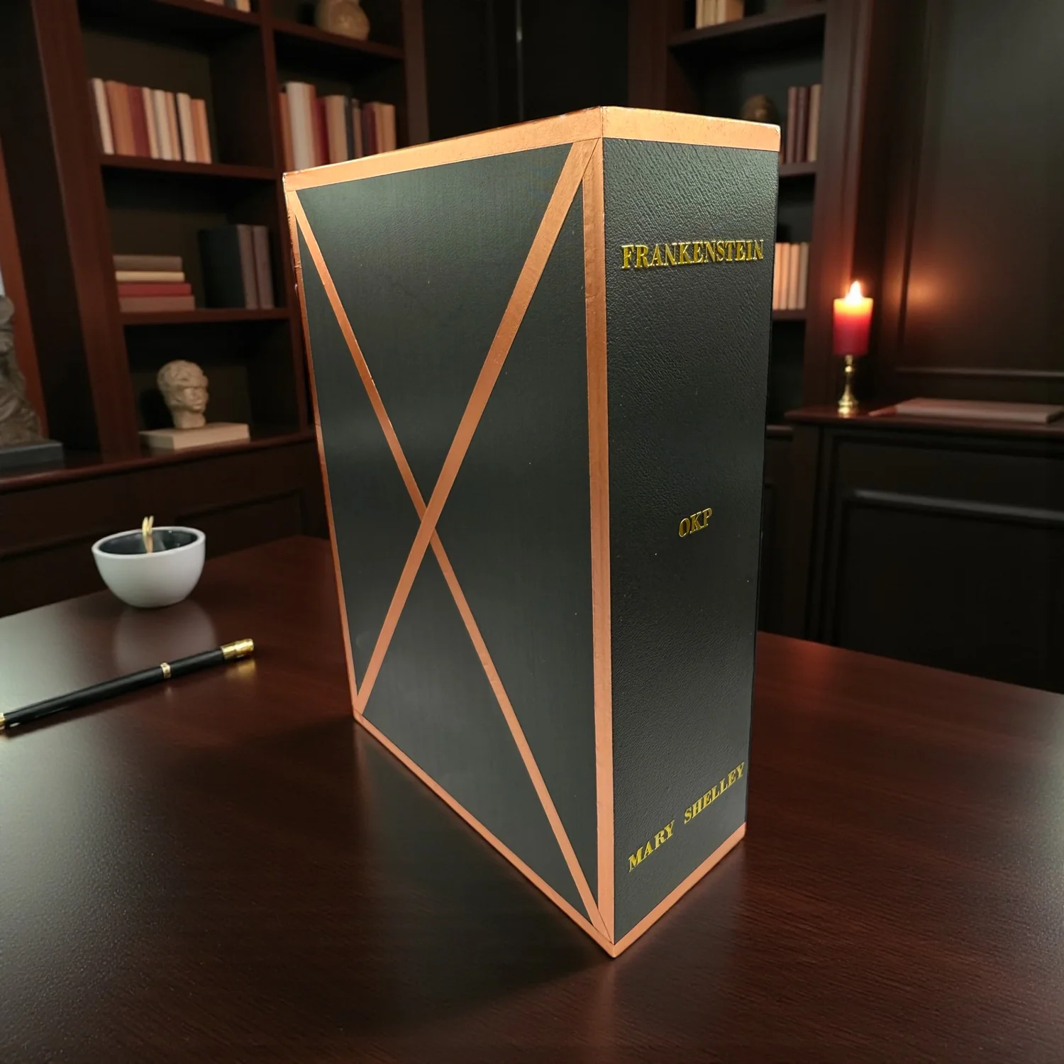 Collector's First Print Edition of Frankenstein — Open Kimono