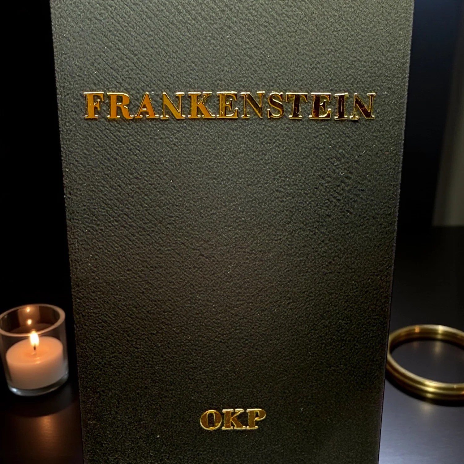 Collector's First Print Edition of Frankenstein — Open Kimono